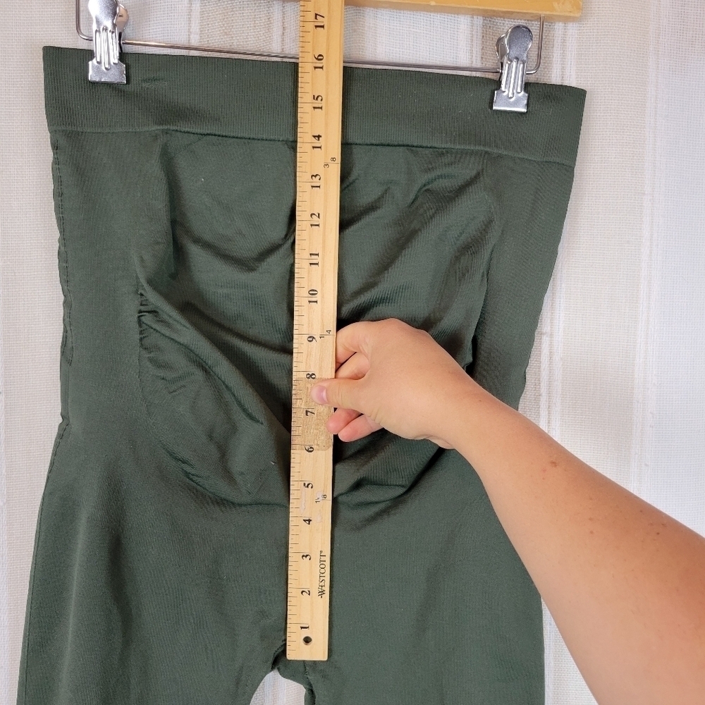 BLANQI Olive Green Maternity Leggings - Picture 7 of 11